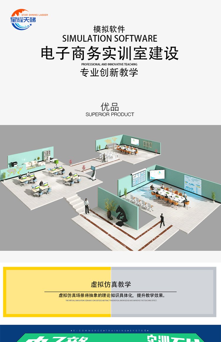 星耀天梯电子商务直播实训室建设综合解决方案电商培训职业教育_4e7794c5.jpg
